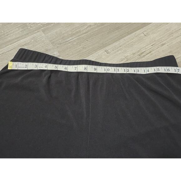 Simonton Says Designed by George Black Elastic Waist Polyester Dress Pants Slack - Picture 5 of 7